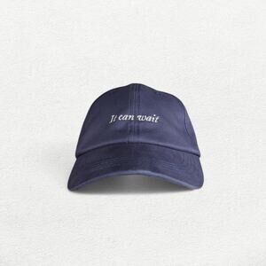 MERIT “It Can Wait” The Baseball Cap 2026 in Navy Blue & White